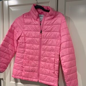 Amazon Essentials XL-12 Pink Quilted Kids Jacket